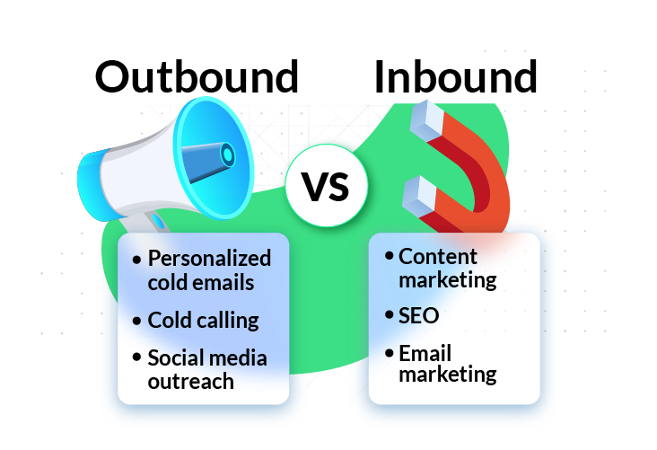 inbound vs outbound lead generation